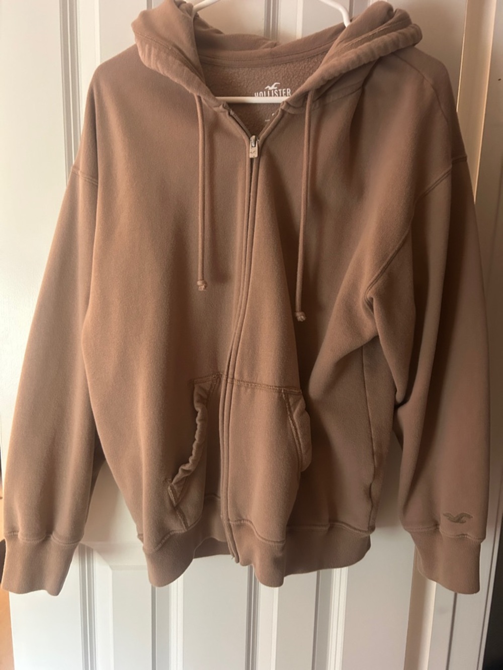 Hollister zip up hoodie